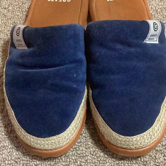 Greats Brooklyn Slippers in Royal Blue , unisex M-11, W-13 - Picture 2 of 8